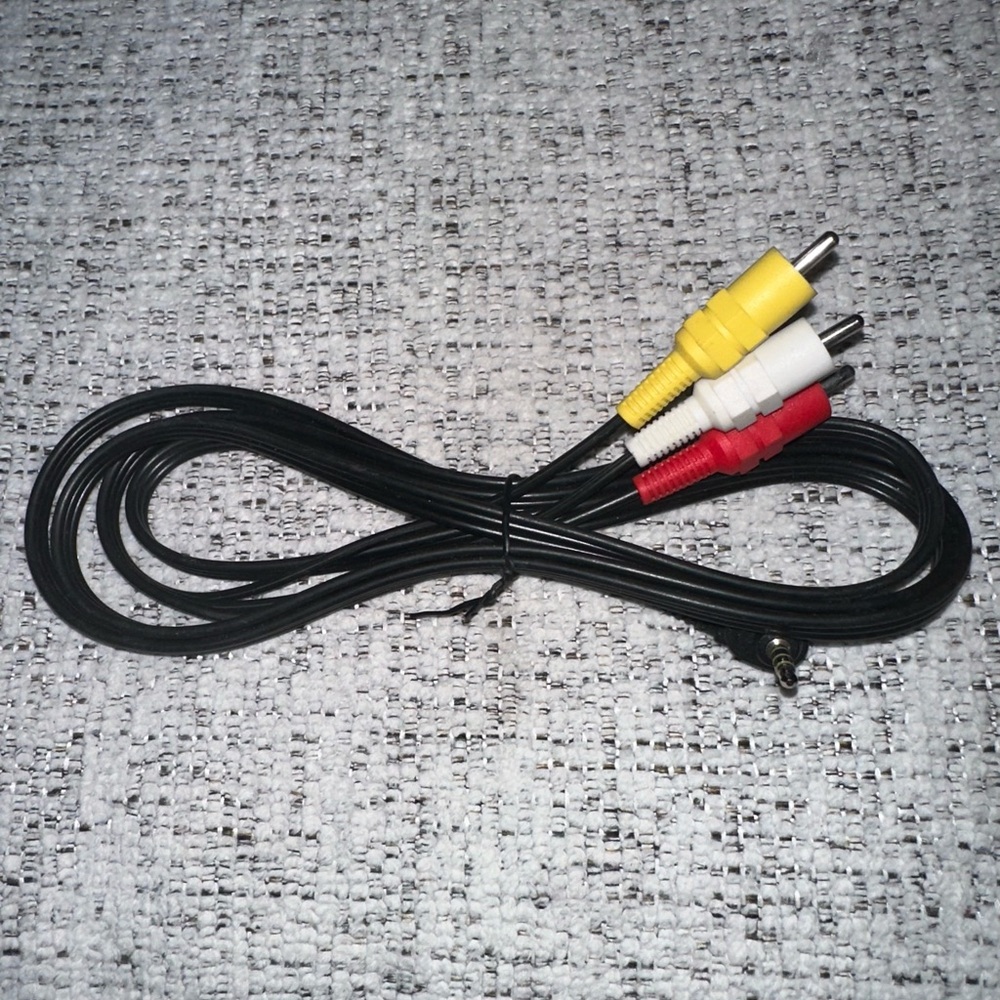 Multi-Color AV Cable for Video Game Consoles
